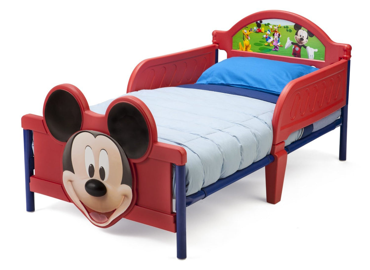 3D-Footboard Toddler Bed, Disney Mickey Mouse