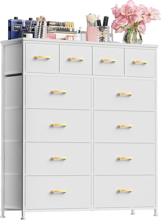 Tall Dresser for Bedroom with 6 Drawers, Storage Tower