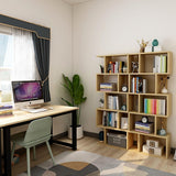 Bookcase Creative Bookshelf Multi-Layer Floor-to-Ceiling Bookcase Home Study Book Storage