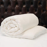 Silk Comforter for Winter, 100% Long-Strand Silk Filling, Natural & Breathable (Twin Size)