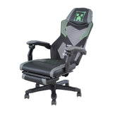 Minecraft Gaming Chair - Height Adjustable High Back with Footrest