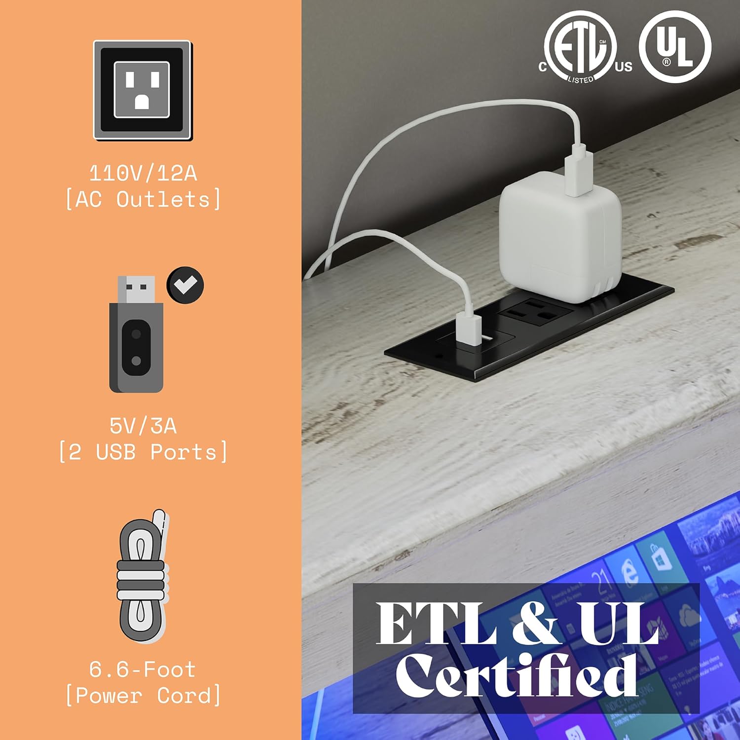 King Size Bed Frame Wooden Platform Bed with 51.2" Storage LED Bookcase Headboard