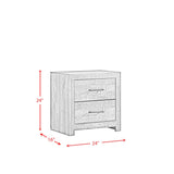 Beckett 2-Drawer Nightstand