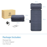 Heated Full Body Massage Mat, Back Massager for Back, Vibartion Heating