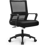 Office Chair Ergonomic Desk Chair Mid Back Mesh with Lumbar Support Comfortable