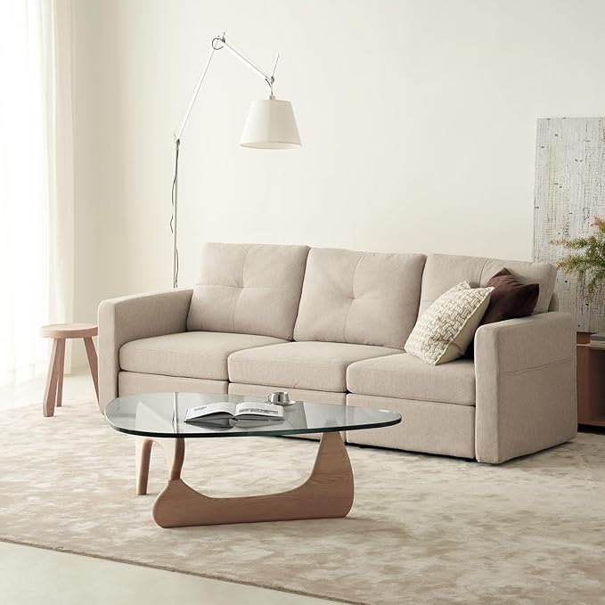 Seater with 2 Ottomans Sectional Modular Sofa Couch