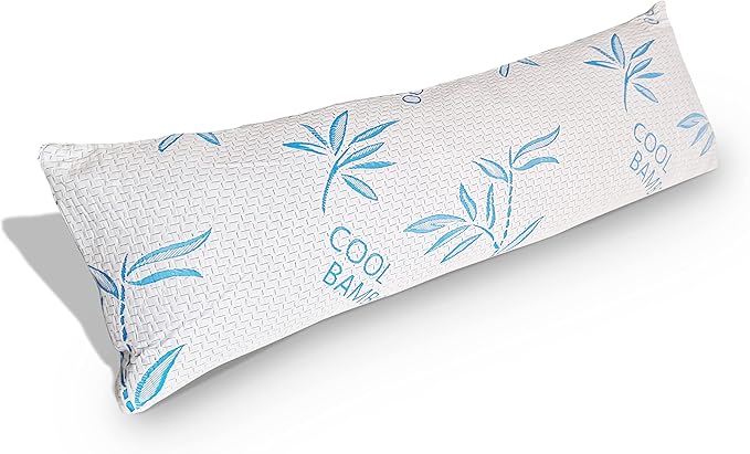 Queen Size 2 Pack Rayon Made from Bamboo Pillows for Sleeping