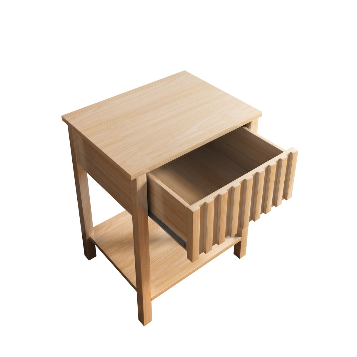 Nightstand, Side Table with Drawer Modern End Table with Storage Accent Bedside