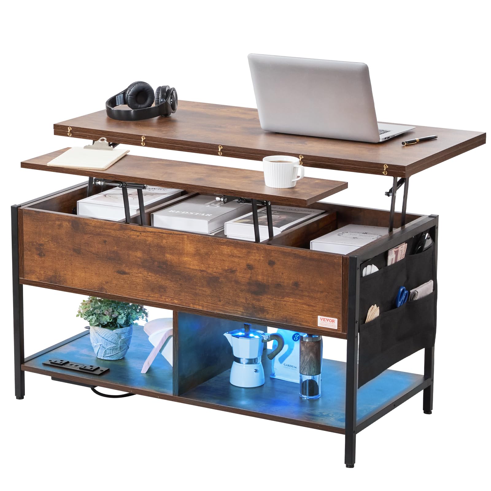 Coffee Table, Lift Top Coffee Table with Storage, Coffee Tables for Living Room