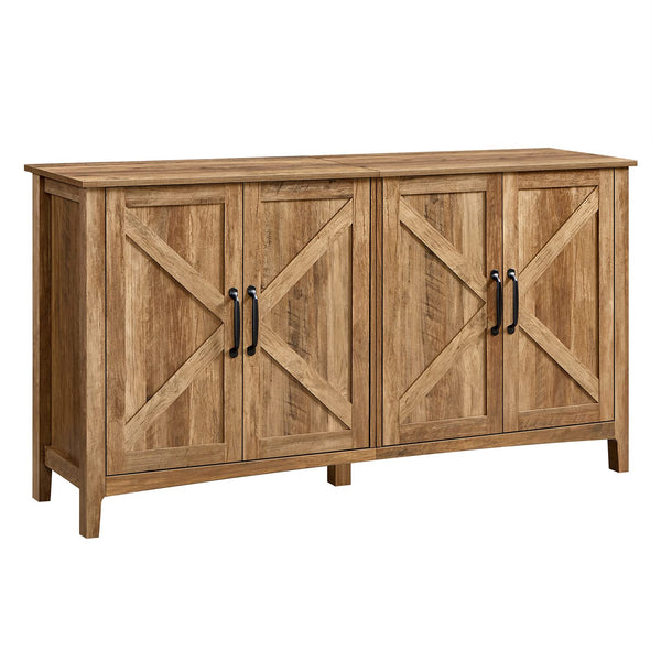 Buffet Storage Cabinet, 15.7" D x 59" W x 31.5" H Credenza Sideboard Table