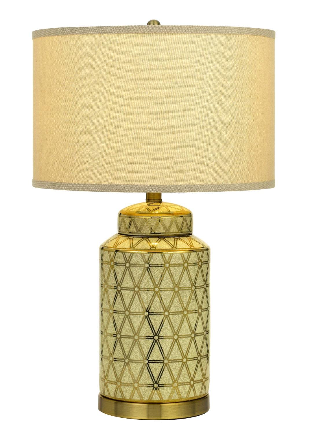 BO-2885TB-2 Transitional Two Light Table Lamp from Barletta Collection in Gold, Champ