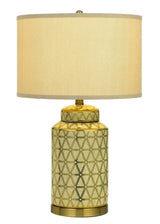 BO-2885TB-2 Transitional Two Light Table Lamp from Barletta Collection in Gold, Champ