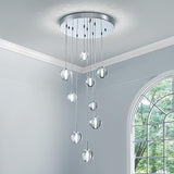 3-Lights Modern Chandelier K9 Crystal Chandelier Light Fixture