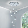 3-Lights Modern Chandelier K9 Crystal Chandelier Light Fixture