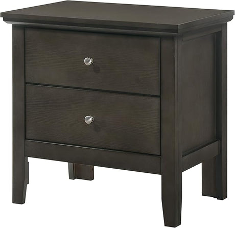 Primo 2 Drawer Nightstand in Espresso