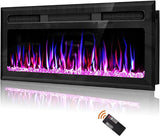 Wall Recessed and Wall Mounted Fireplace Heater