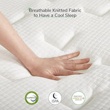 King Mattress 12 Inch Hybrid Mattress in a Box, Mattress Gel Memory