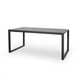 310797 Dining Table, 70 "W x 35 "D x 30 "H, Black