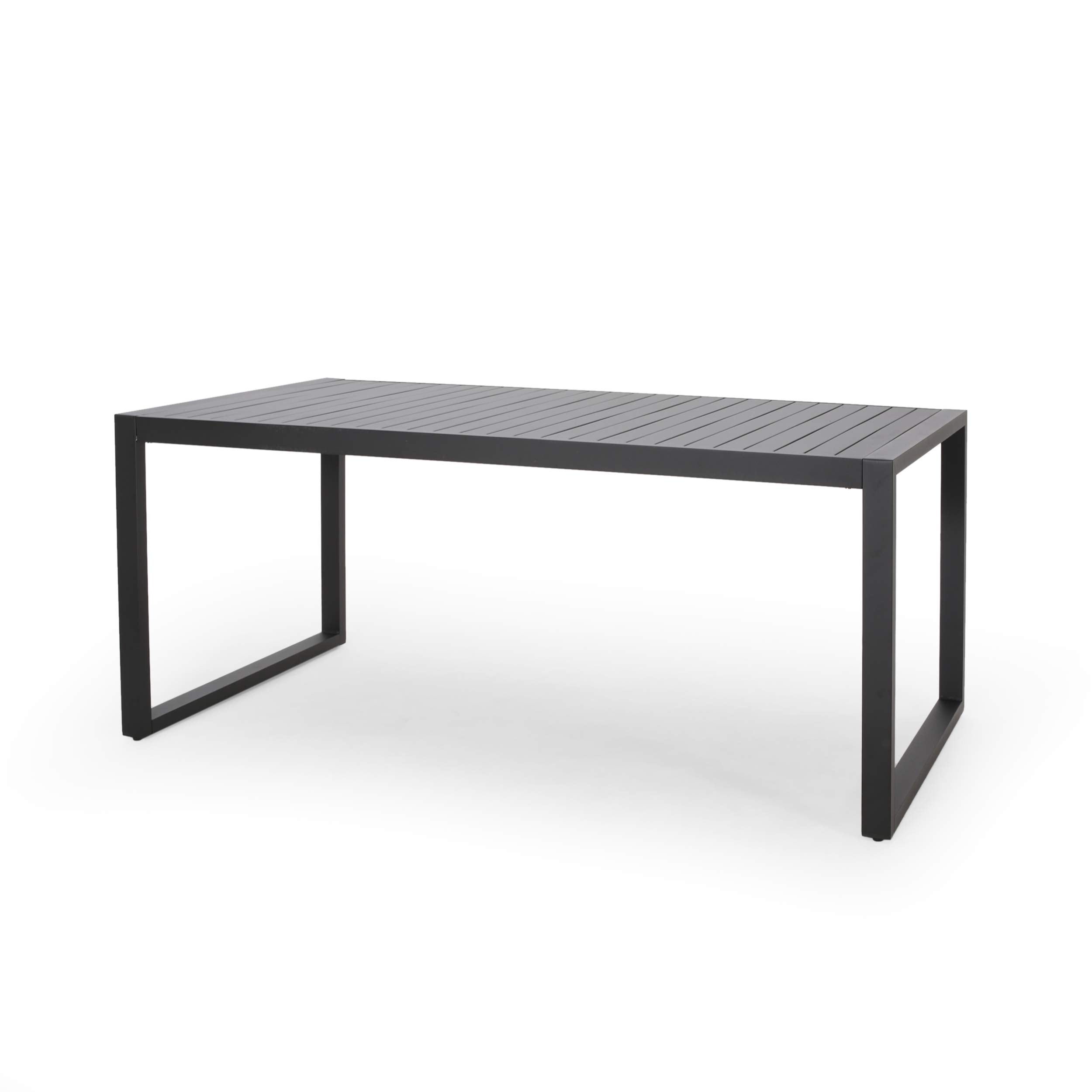 310797 Dining Table, 70 "W x 35 "D x 30 "H, Black