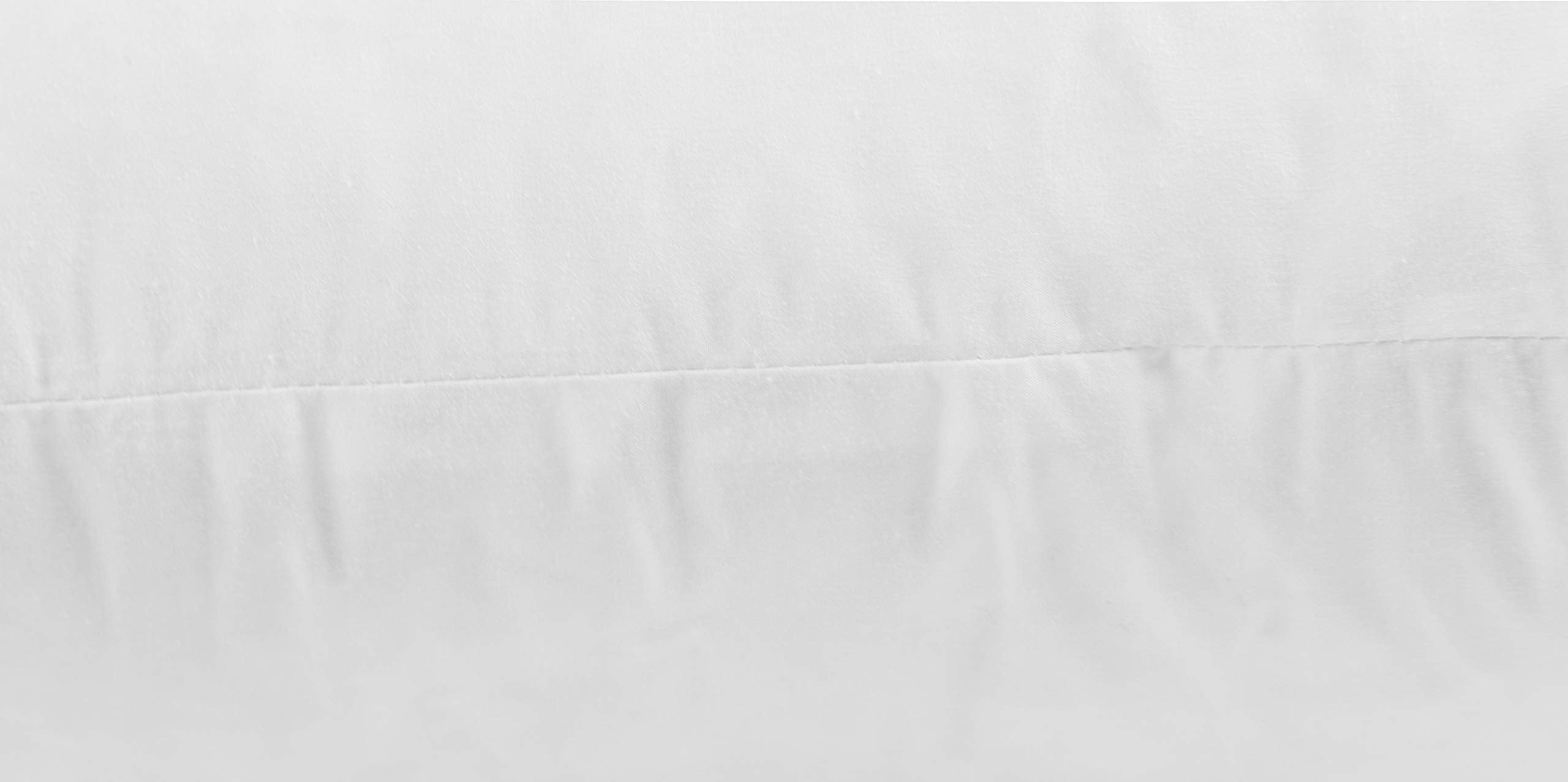 Luxury Goose Down Feather Pillow Inserts - 20x20IN, Double Layered Down-Proof Design