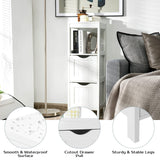 Bathroom Organizers and Storage Cabinet - Storage Organizer Rack Stand with 2 Removable Drawers,