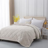 Olive Grey Down Alternative Bedding Comforters Queen Size
