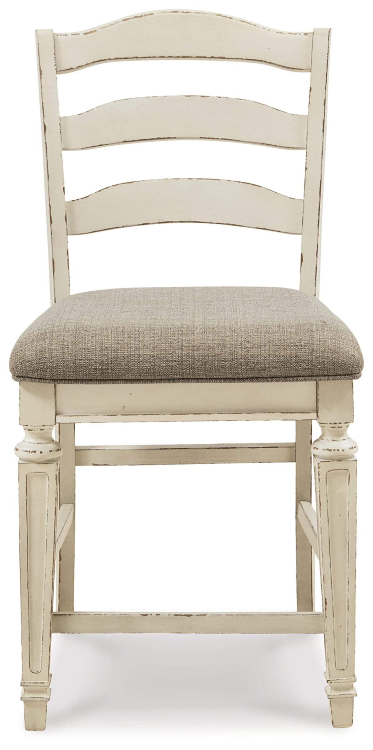 Realyn French Country 24.13" Counter Height Upholstered Barstool