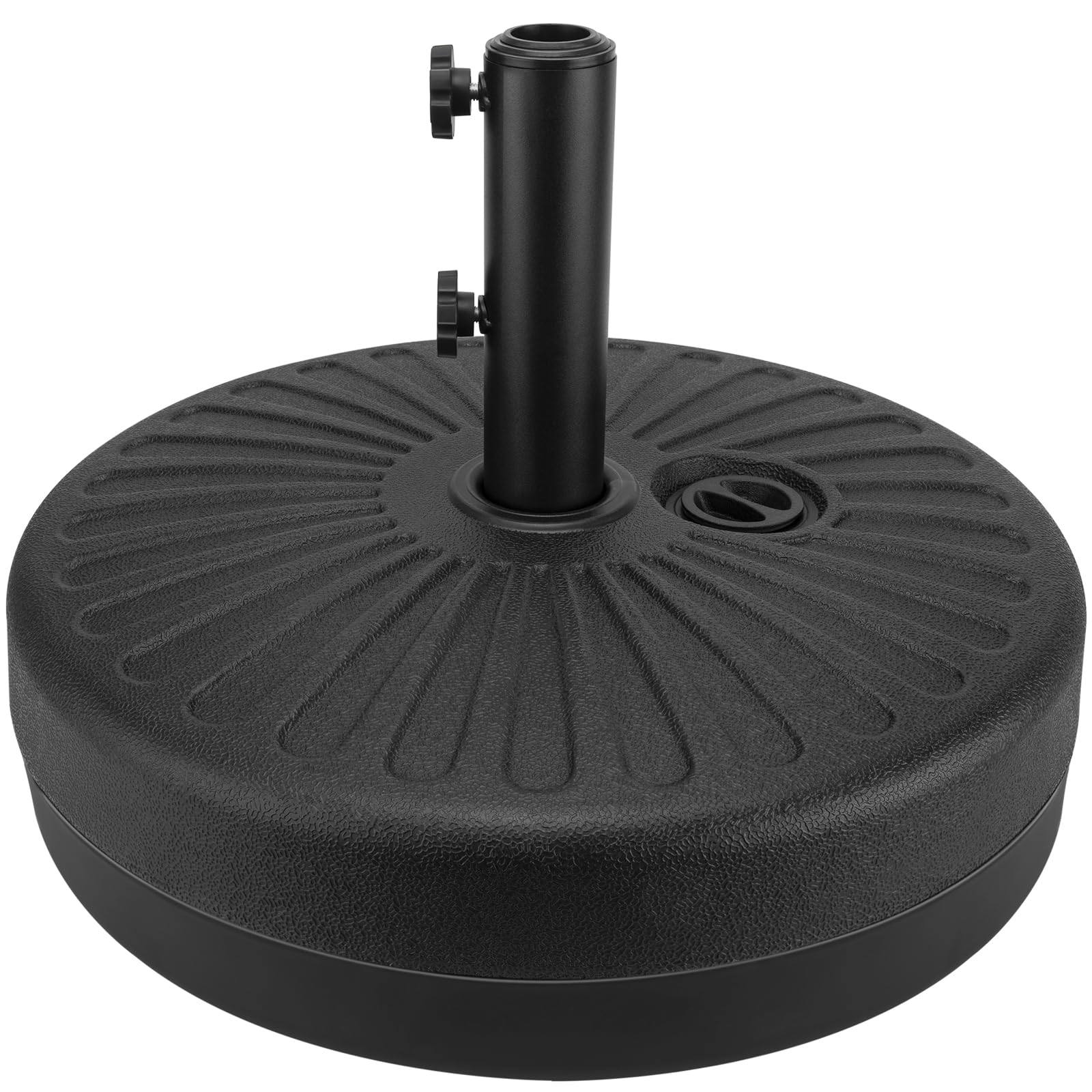 Patio Umbrella Stand Base, 50lbs Heavy Duty Outdoor Water Sand Fillable Umbrella