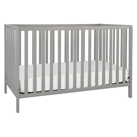 Union 4-in-1 Convertible Crib in White, Greenguard Gold Certified