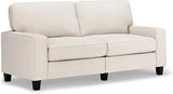 Palisades 61" Track Arm Sofa, Easy Care Polyester, Soft Pillow Back, Pocket Coil Seat