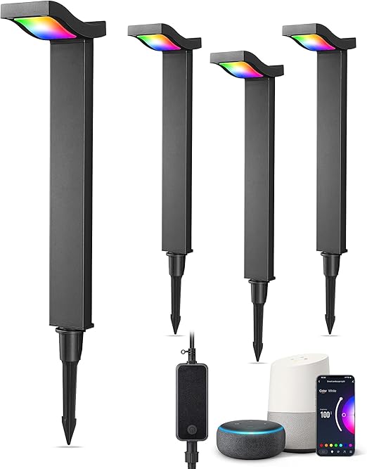 Low Voltage Pathway Lights, 3W 150 LM 3000K 50,000Hrs LED Landscape Lights,