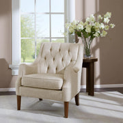 Park Qwen ACCENT CHAIR, 33.5 in, Beige