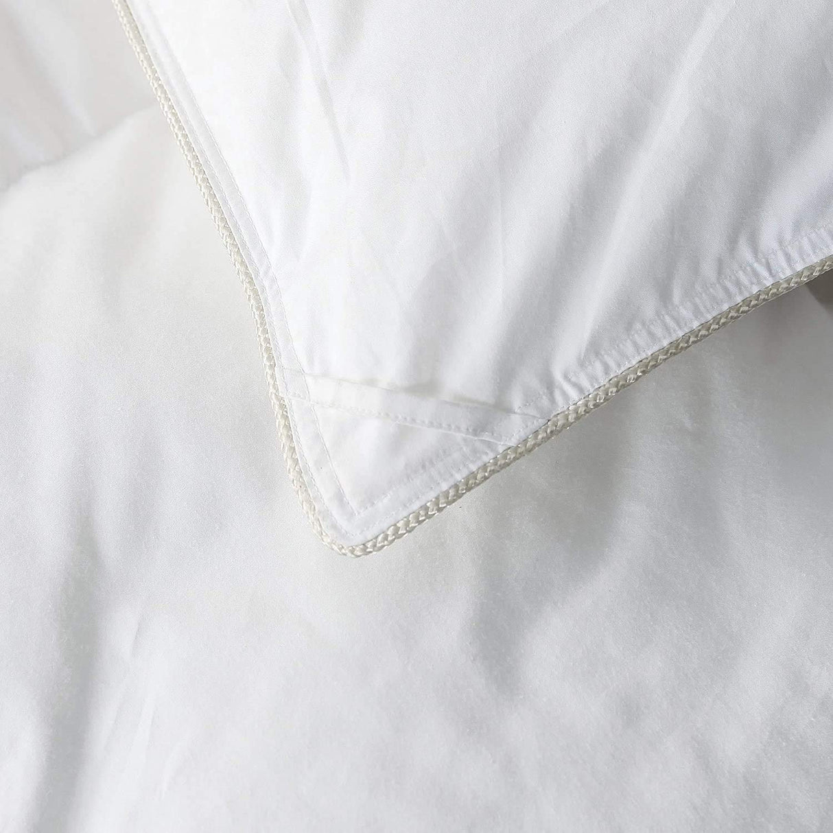 Goose Down Fiber Waterfowl Feather Fiber Comforter Duvet