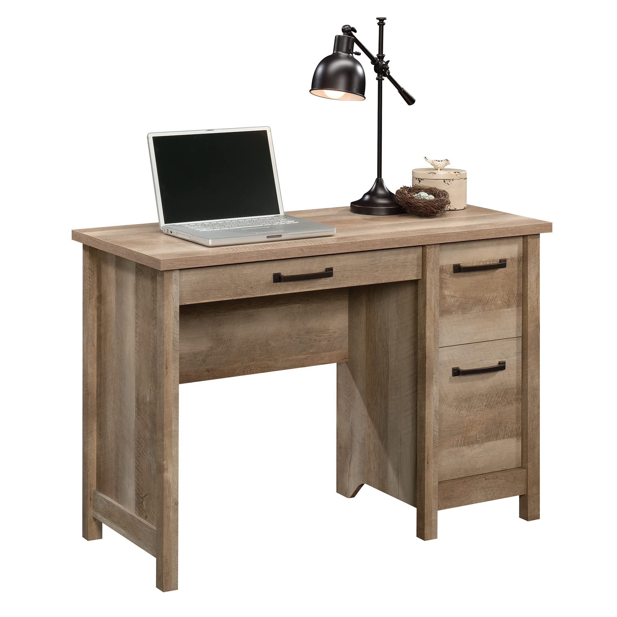 Cannery Bridge Desk, L: 43.15" x H: 19.291" x W: 29.528", Lintel Oak Finish