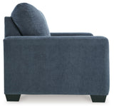Rannis Sofa Sleeper Sofabed, 54"W x 40"D x 39"H, Blue