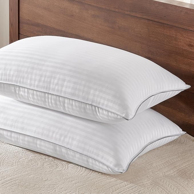King Size Pillows for Sleeping - Soft Down Alternative Pillows Luxury Hotel Collection Bed Pillows Set of 2