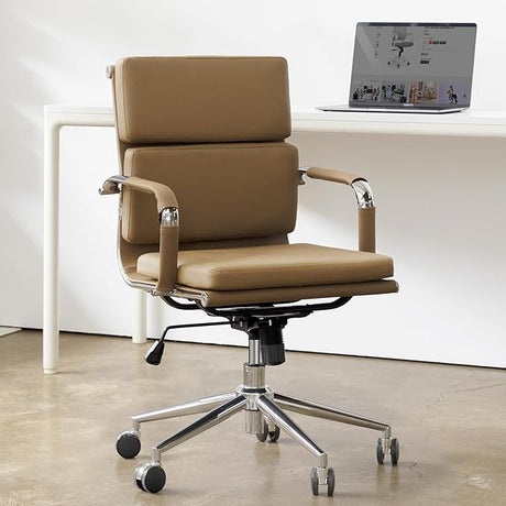 Office Desk Chair Ergonomic Executive Leather Modern Conference Task