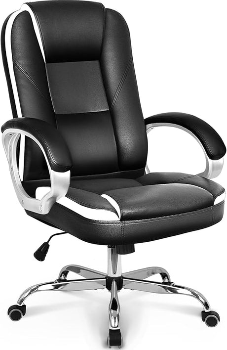 Office Chair Computer Desk Chair Gaming - Ergonomic High Back Cushion Lumbar