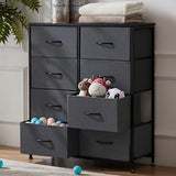 Dresser for Bedroom, Chest of Drawers, Closet Storage with 8 Drawers, Cloth Dresser