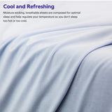 SoftStretch Sheets, Twin/Twin XL, Purple Mattress Sheets