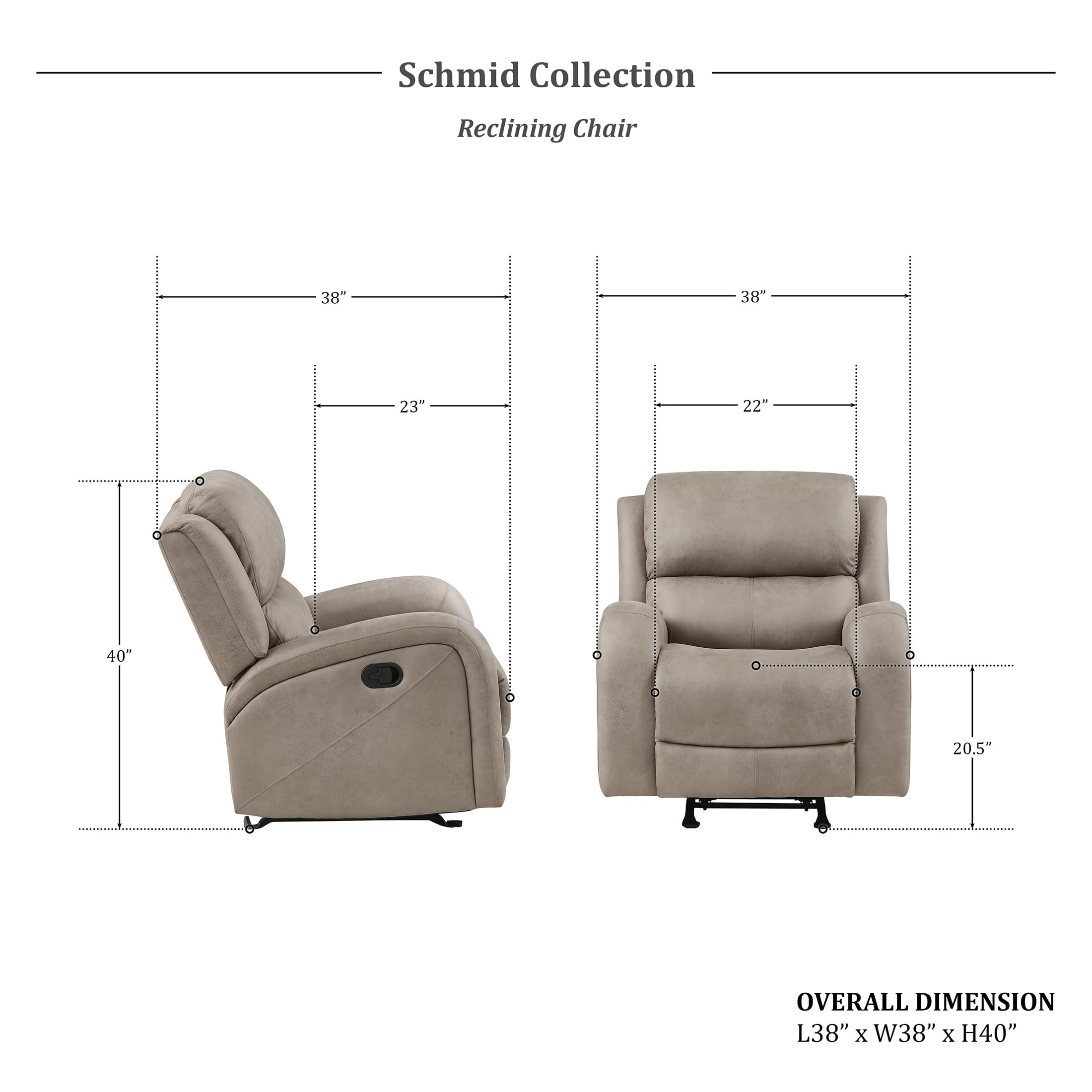 Recliner Chair Rocker Recliner Chair, Reclining Sofa Chair
