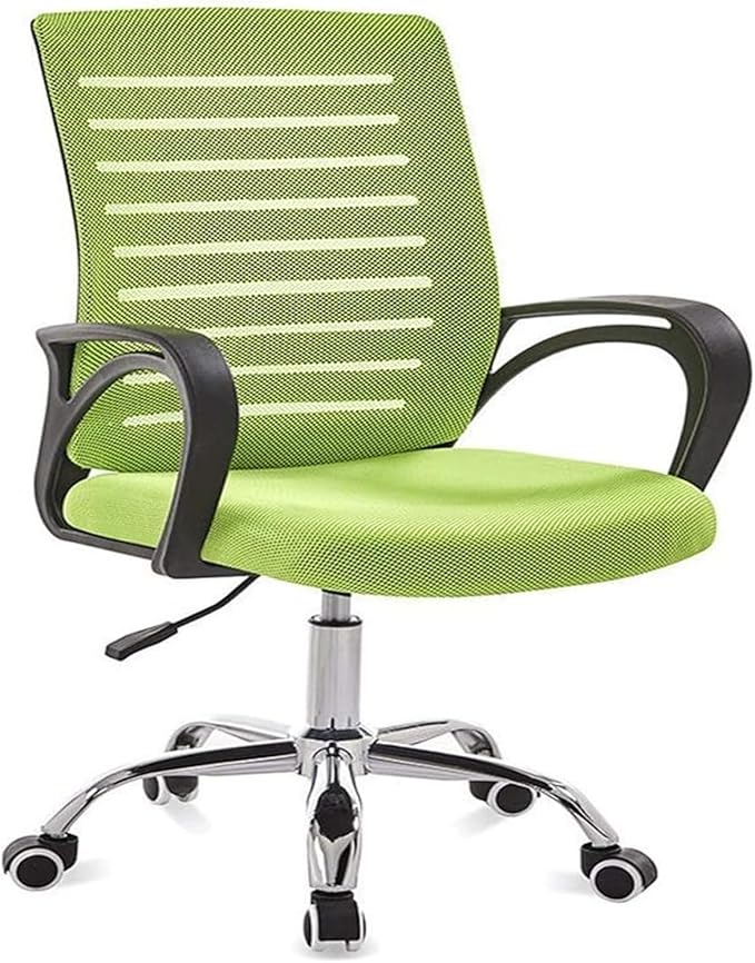 Lumbar Support for Swivel Lumbar Support Desk Chair, Computer Mesh Chair with Armrest Black,Black Frame (Color : Black Frame Red)