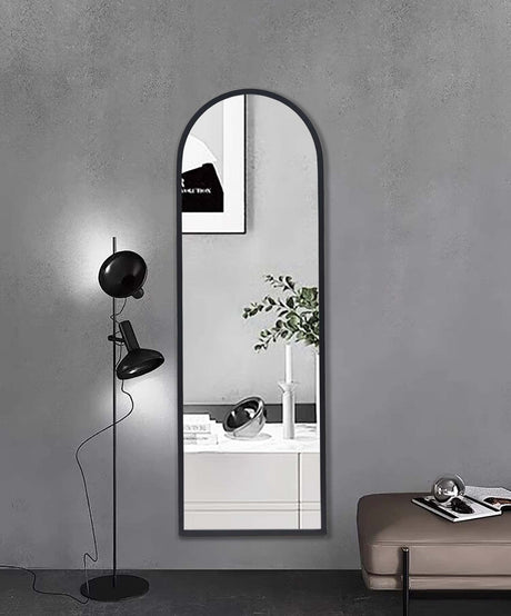 Arched Wall Mounted Mirror, Full Length Door Floor Mirror