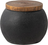 Outdoor Accent Table, 13" W Hourglass Shaped Outdoor Side Table for Patio
