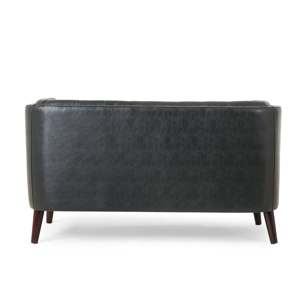 Holasek Love Seats, Midnight + Brown