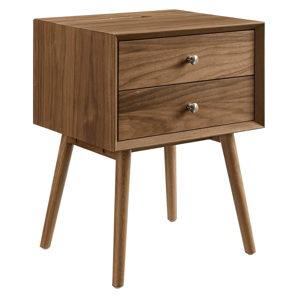 Ember Wood Nightstand, Walnut Walnut