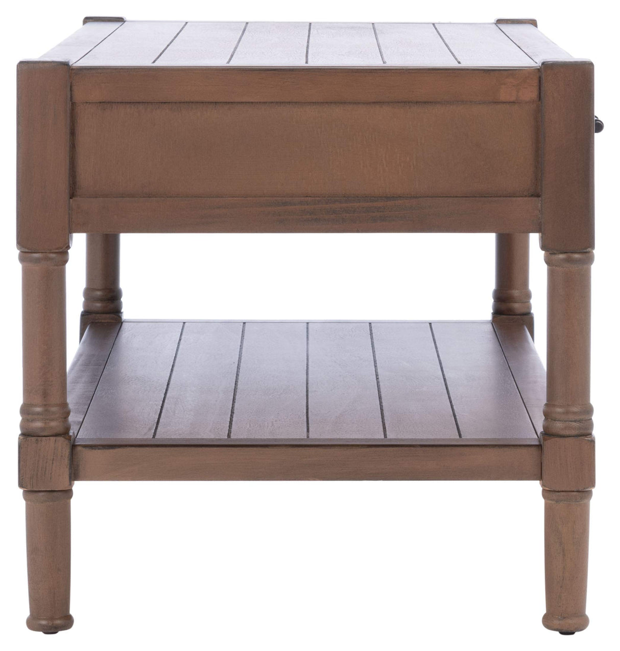 Collection Filbert Brown 2-Drawer Bottom Shelf Coffee Table COF5703C
