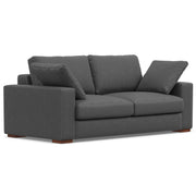 Charlie Sofa in 100% Recycled Polyester Tightly Woven Performance Fabric, Pebble Grey,
