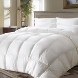 Goose Feather Comforter King Size, All Season Duvet Insert Medium Warmth, Cloud Soft