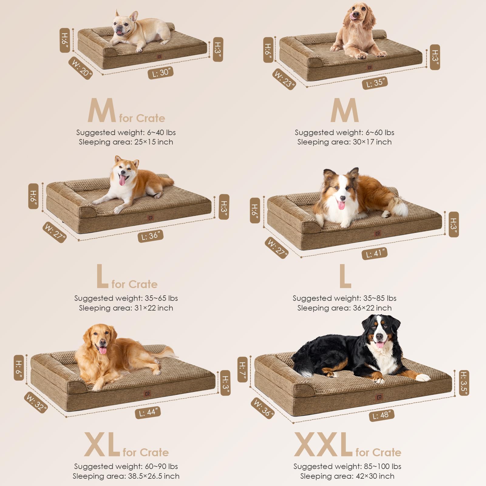 Memory Foam Orthopedic Dog Bed Medium Size Dog